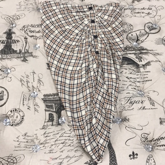 VERONICA BEARD Murphy Plaid Mini Skirt - Picture 2 of 7